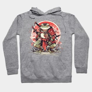 samurai frog Hoodie